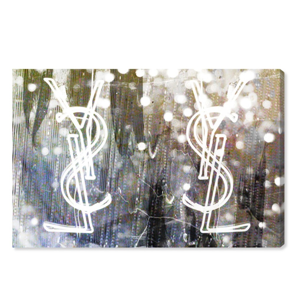 Oliver Gal Wall Canvas CALL YOUR GIRLFRIEND SNOW